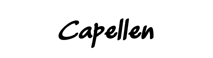Capellen  免费字体下载