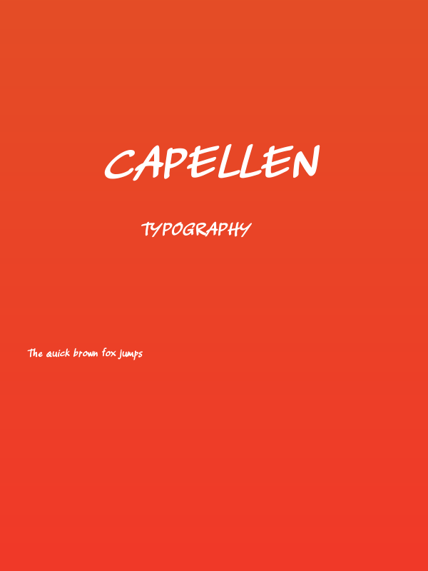 Capellen Poster