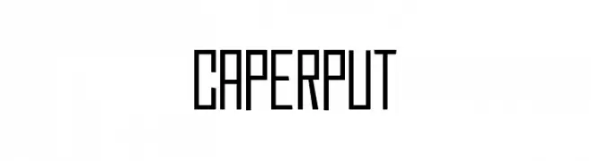 Caperput  Frei Schriftart Herunterladen