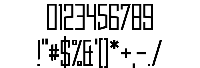 Caperput Font OTHER CHARS
