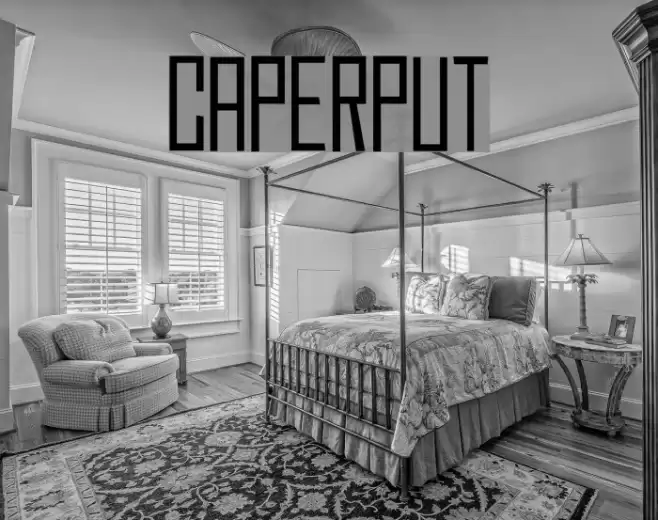 Caperput Font examples