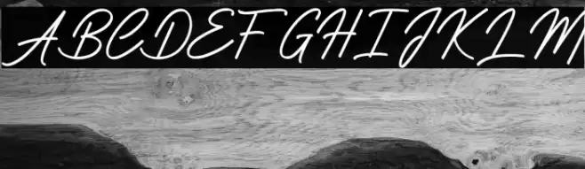 Capetown Signature Slant Font examples