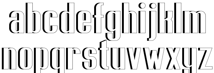 Capicola Sansish Open Font LOWERCASE