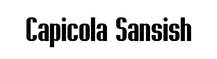 Capicola Sansish  Frei Schriftart Herunterladen