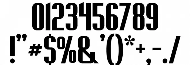 Capicola Sansish Font OTHER CHARS