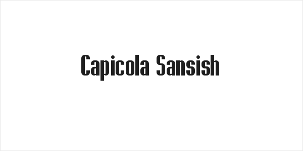 Capicola Sansish Logo