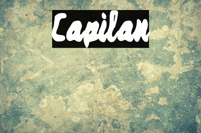 Capilan Example 1
