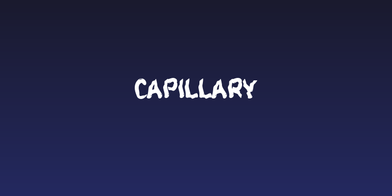 Capillary Social Header