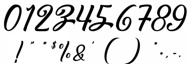 Capinella ou Beaujolais Font OTHER CHARS