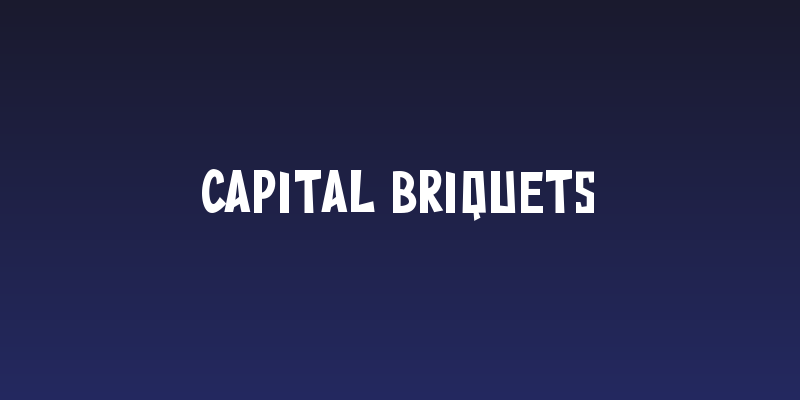 Capital Briquets Social Header