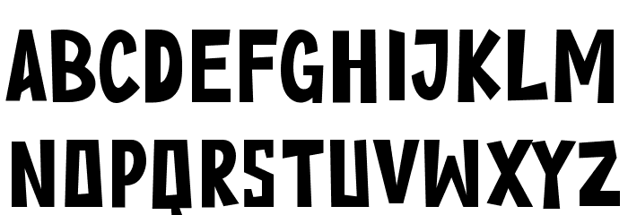 Capital Briquets Font LOWERCASE