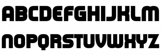 Capital Clickbait Font LOWERCASE