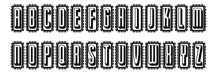 Capital Relationship Regular Font LOWERCASE