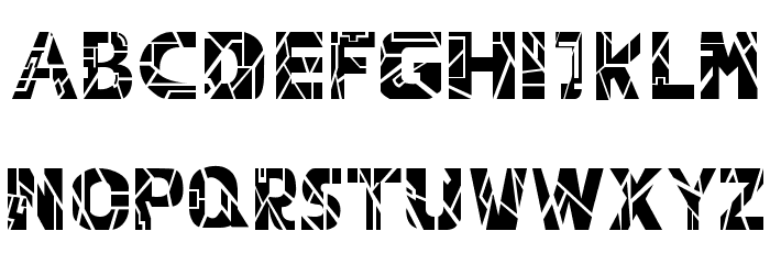 Capital Revolution Font LOWERCASE