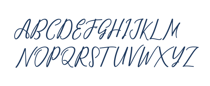 CapitalScript Uppercase