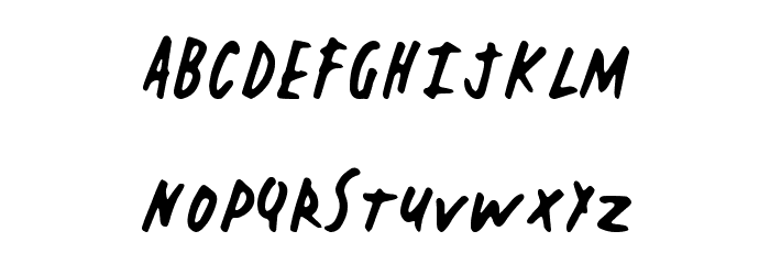 CapitalState Font LOWERCASE