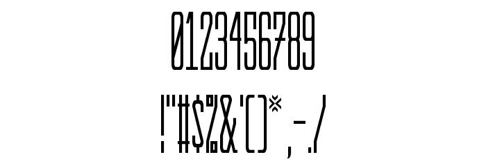 Capitalia Rounded Regular Font OTHER CHARS