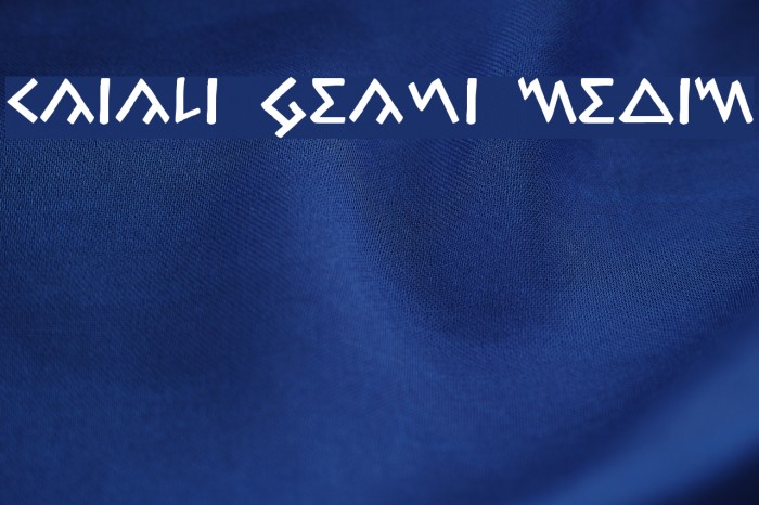Capitalis Goreanis Medium Font examples