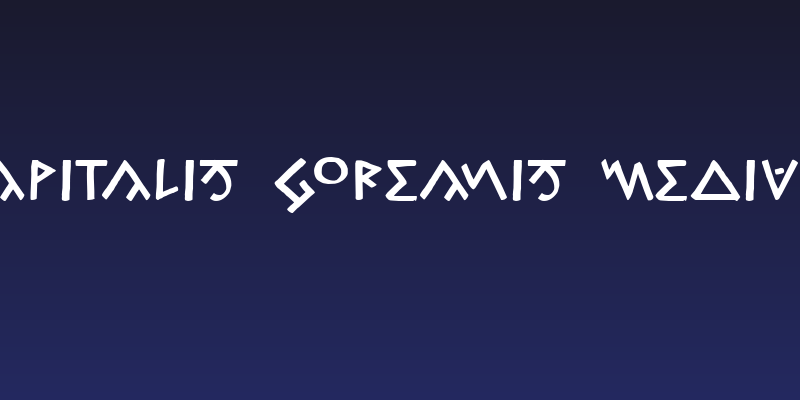 Capitalis Goreanis Medium Social Header