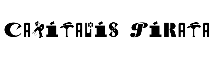 Capitalis Pirata  Frei Schriftart Herunterladen