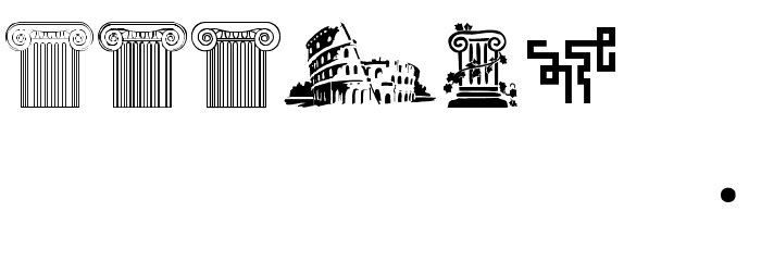 CapitalisTypOasisMedium Font OTHER CHARS
