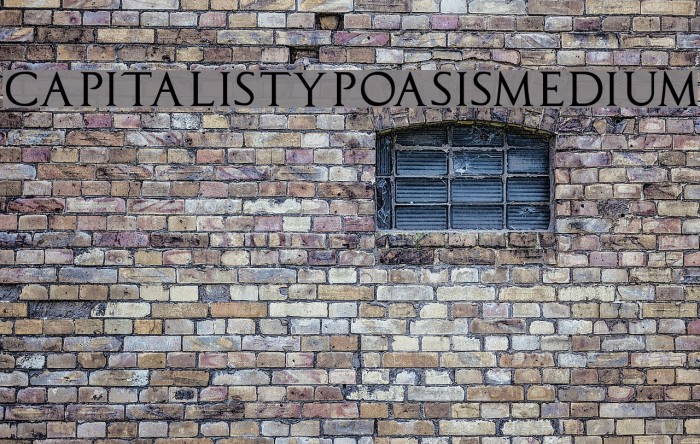 CapitalisTypOasisMedium Font examples