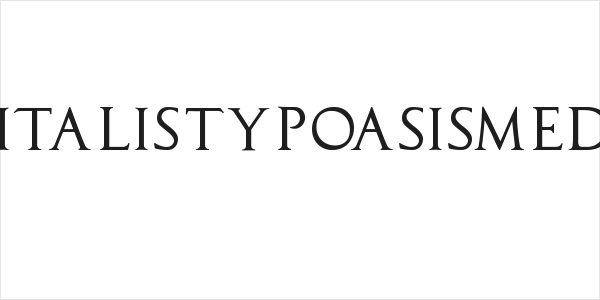 CapitalisTypOasisMedium Logo