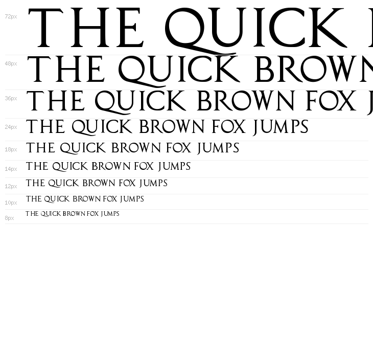 CapitalisTypOasisMedium Waterfall