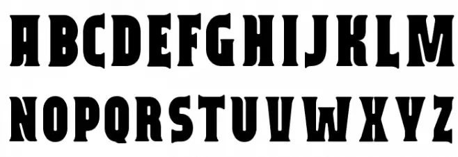 Capitalist 字体 大写