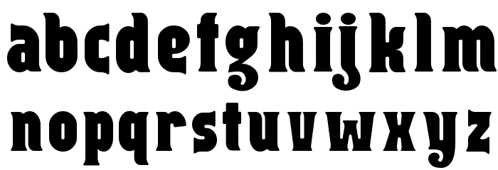 Capitalist フォント 小文字