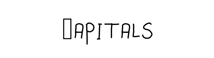 Поставь capital