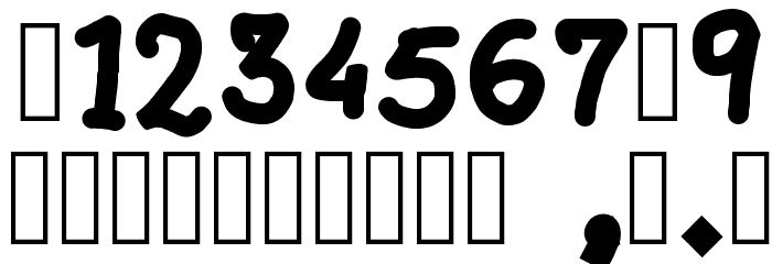 Capitals Font OTHER CHARS