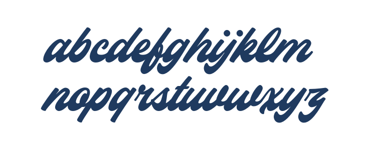 Capitaly Script PERSONAL USE Regular Lowercase