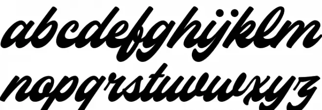 Capitaly Script PERSONAL USE Regular फ़ॉन्ट लोअरकेस
