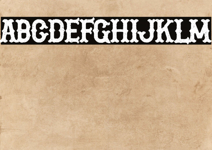 Capitan Morgan Font examples