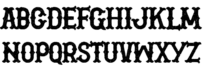 Capitan Morgan Font LOWERCASE