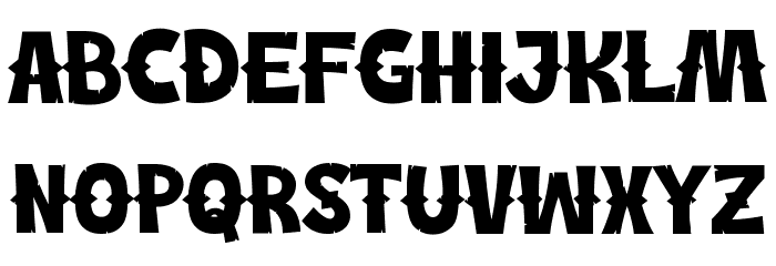 Capitan-Mura Font LOWERCASE