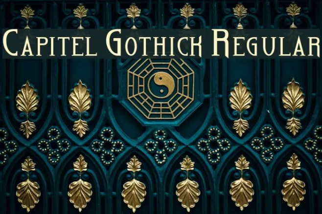 Capitel Gothick Regular Example 3