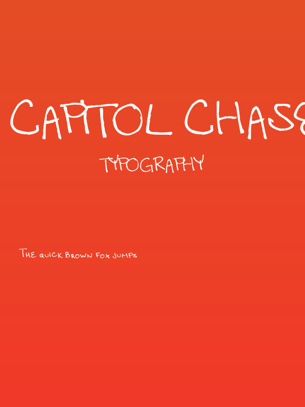 Capitol Chase Poster