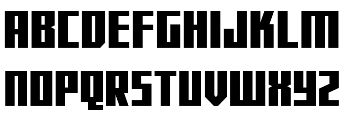 Capitol City Bold Straight Font UPPERCASE