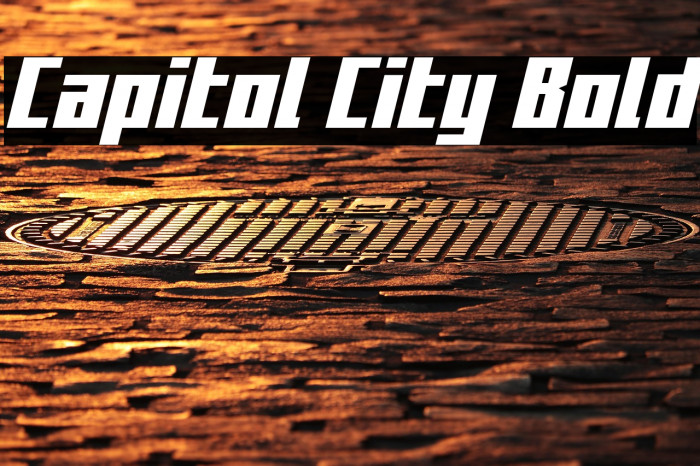 Capitol City Bold Example 1