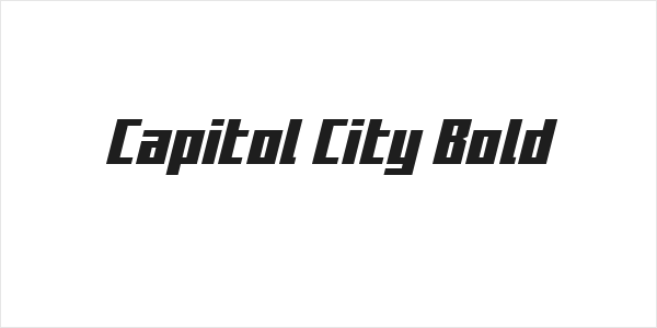 Capitol City Bold Logo
