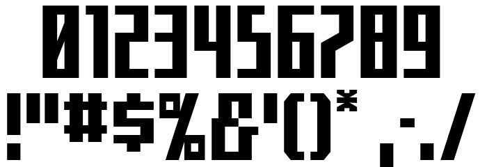 Capitol City Condensed Straigh Fuentes OTROS CHARS