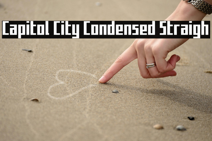 Capitol City Condensed Straigh Example 2