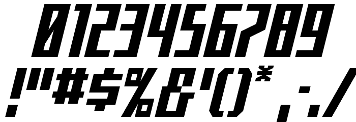 Capitol City Condensed Font OTHER CHARS
