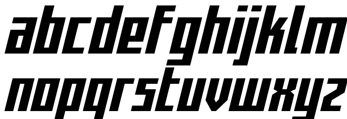 Capitol City Condensed Font LOWERCASE