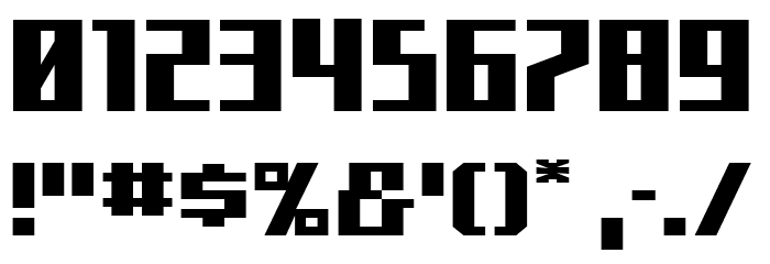 Capitol City Expanded Straight Font Alte caractere