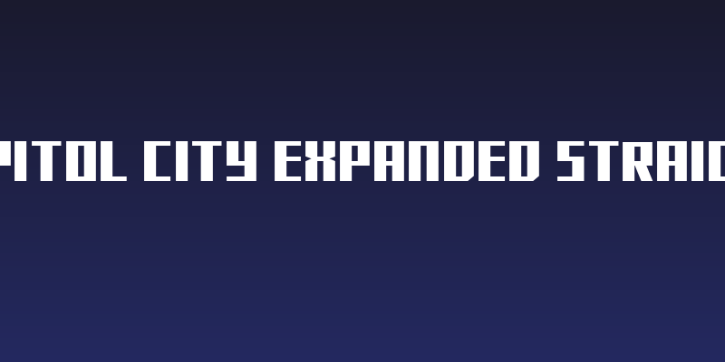 Capitol City Expanded Straight Social Header