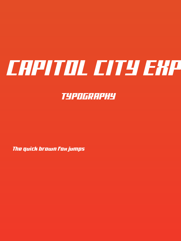 Capitol City Expanded Poster