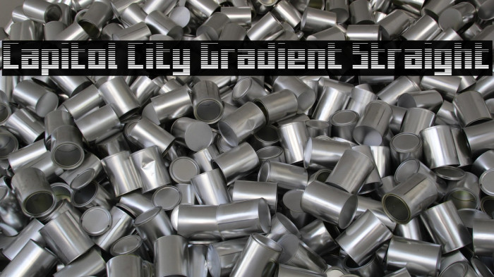 Capitol City Gradient Straight Example 1